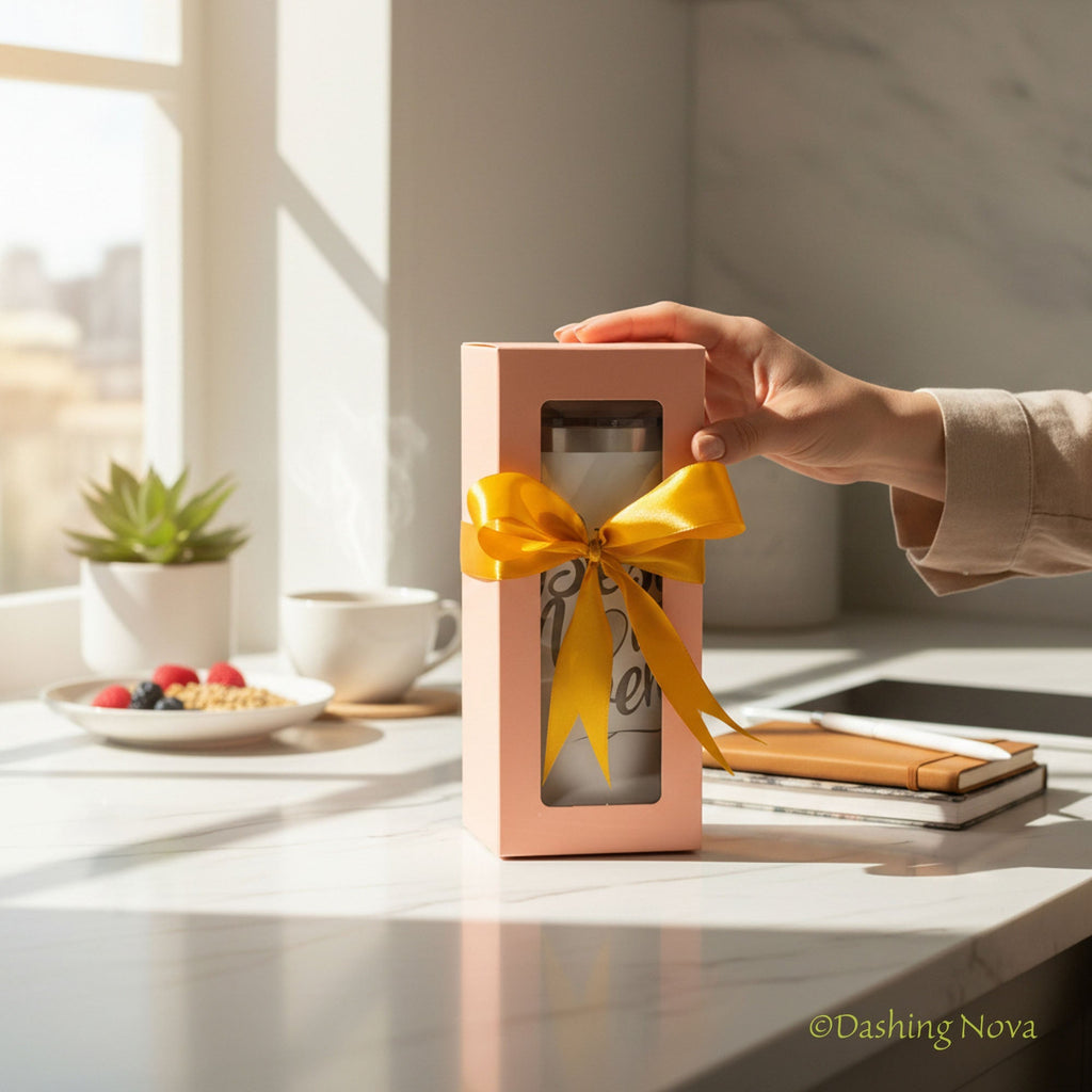 Best Mom Ever 20oz Tumbler Gift Set for Mother's Day & Birthday