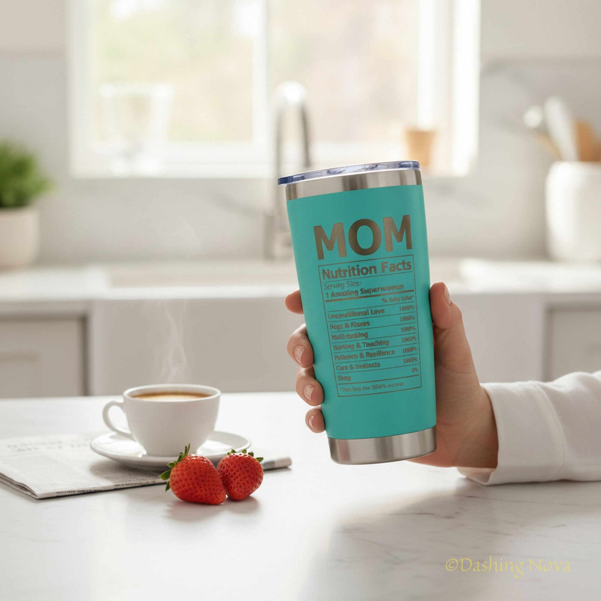 Best Mom Ever 20oz Tumbler Gift Set for Mother's Day & Birthday