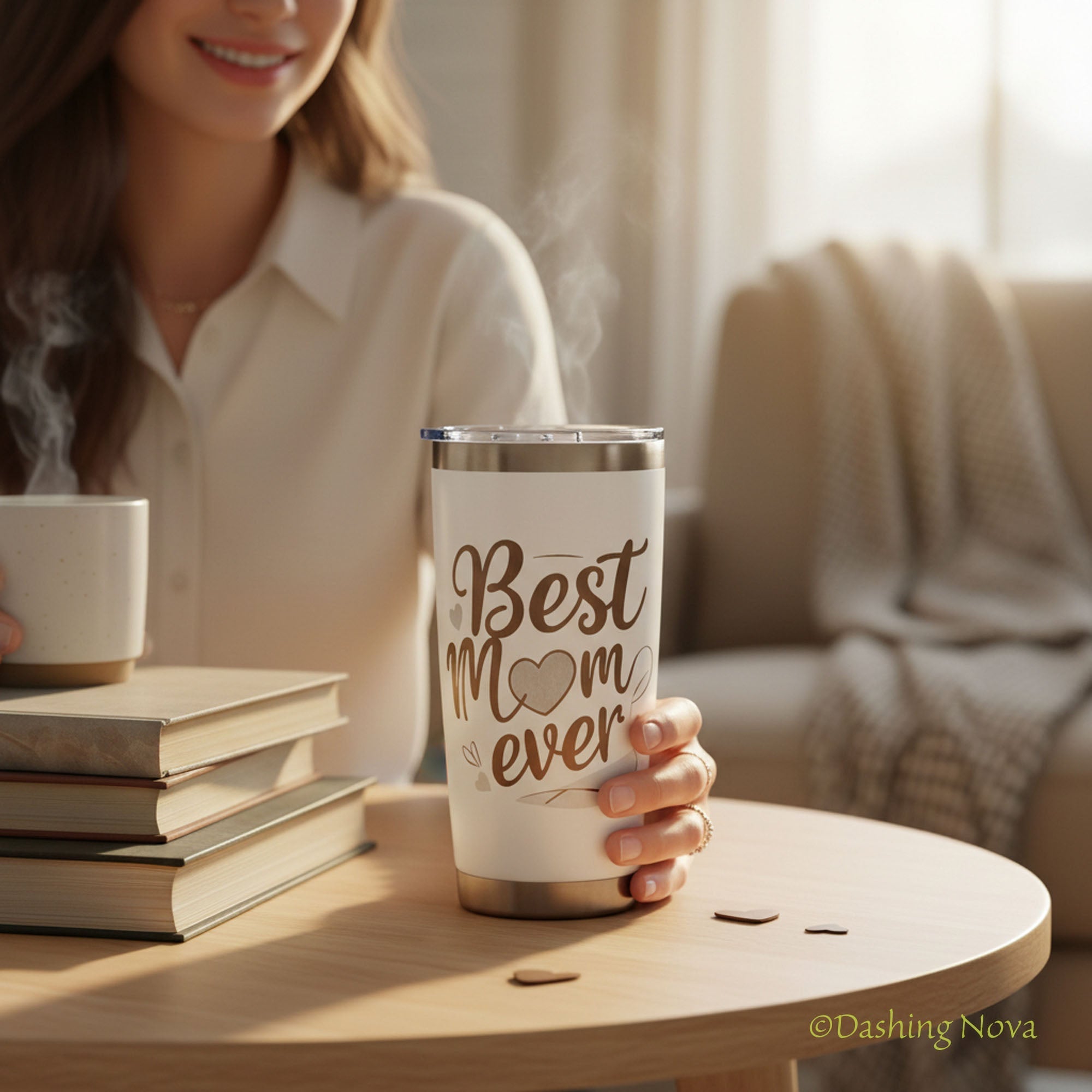 Best Mom Ever 20oz Tumbler Gift Set for Mother's Day & Birthday